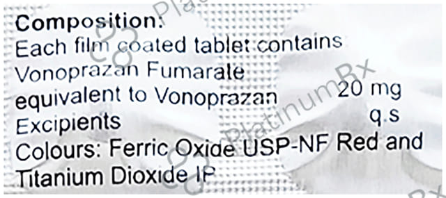 Volstar 20mg Tablet 10s