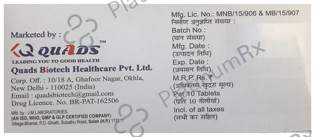 Qsart CT 12.5/40mgTablet 10s