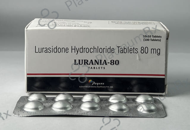 Lurania 80mg Tablet 10s
