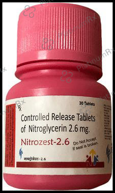 Nitrozest 2.6mg Tablet CR 30s