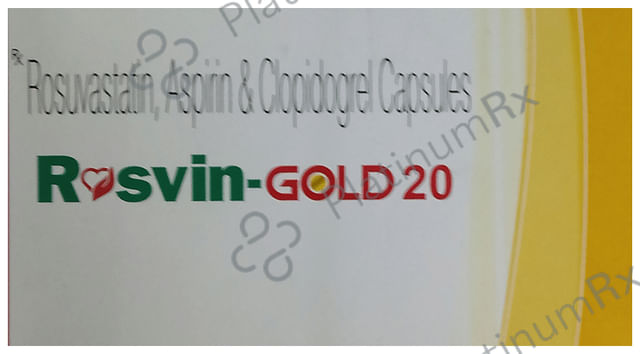 Rosvin Gold 20/75/75mg Capsule 10s