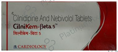 Cilnikem Beta 10/5mg Tablet 10s