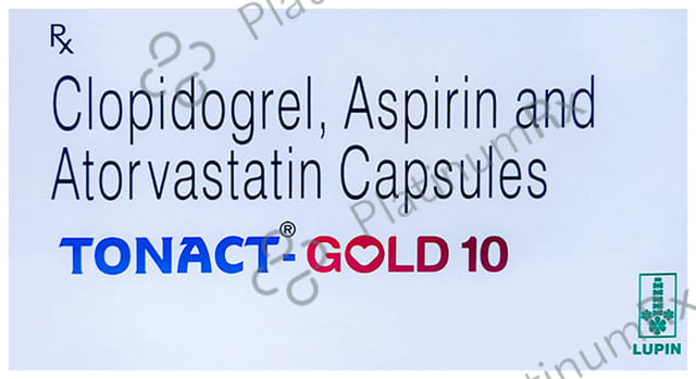 Tonact Gold 10/75/75mg Capsule 10s