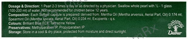 Dabur Pudin Hara Pearls 2X10s