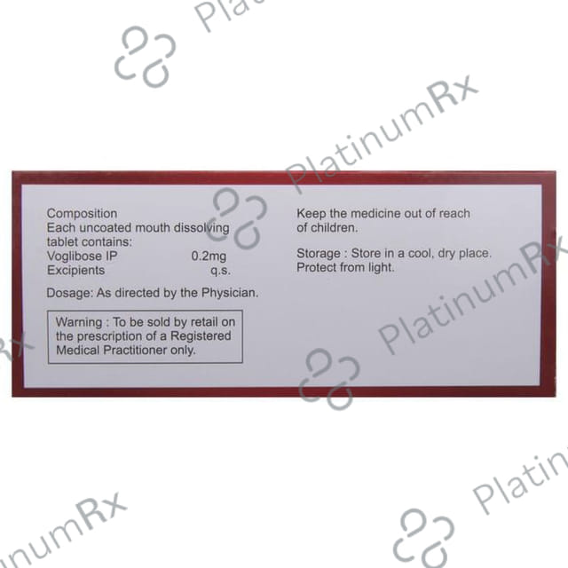 Voglikem MD 0.2mg Tablet 10s