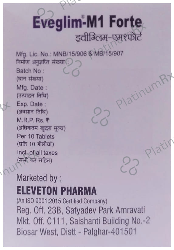 Eveglim M1 Forte Tablet SR