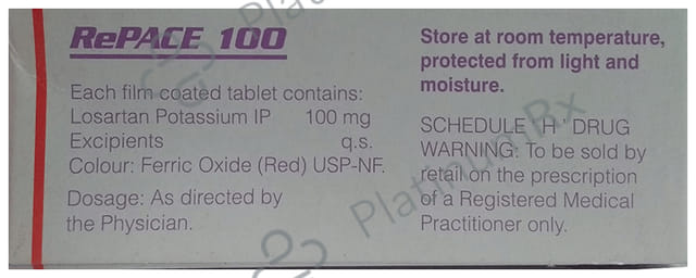 Repace 100mg Tablet 10s