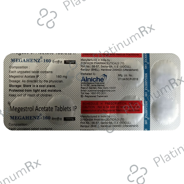 Megahenz 160mg Tablet