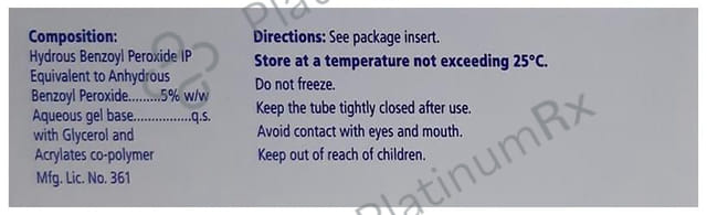 Benzac AC 5% Gel 30gm