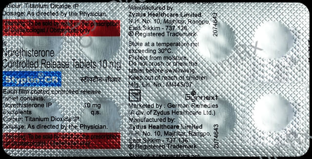 Styptin CR 10mg Tablet 10s
