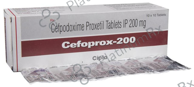 Cefoprox 200mg Tablet 10s