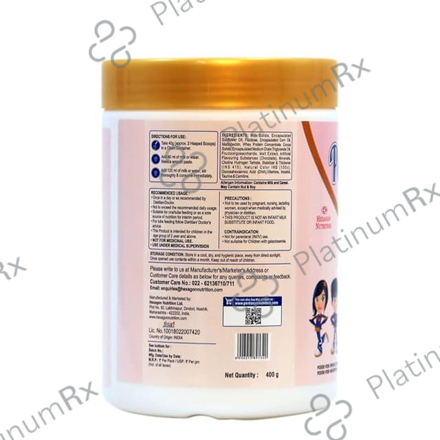 PediaGold with Protein Chocolate Flavour Powder 400gm