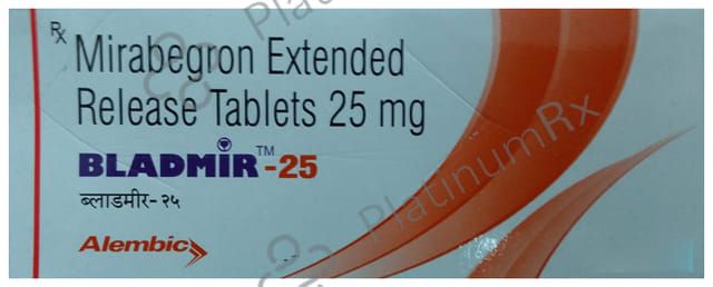 Bladmir ER 25mg Tablet 10s