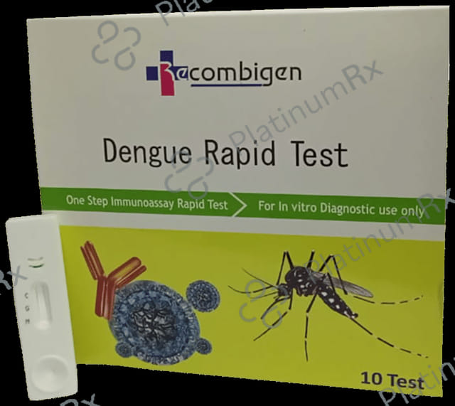 Recombigen Clear and Sure Dengue Rapid Test kit IgG/IgM 5 kit