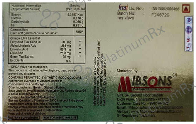Mibomega Plus Soft Gelatin Capsule