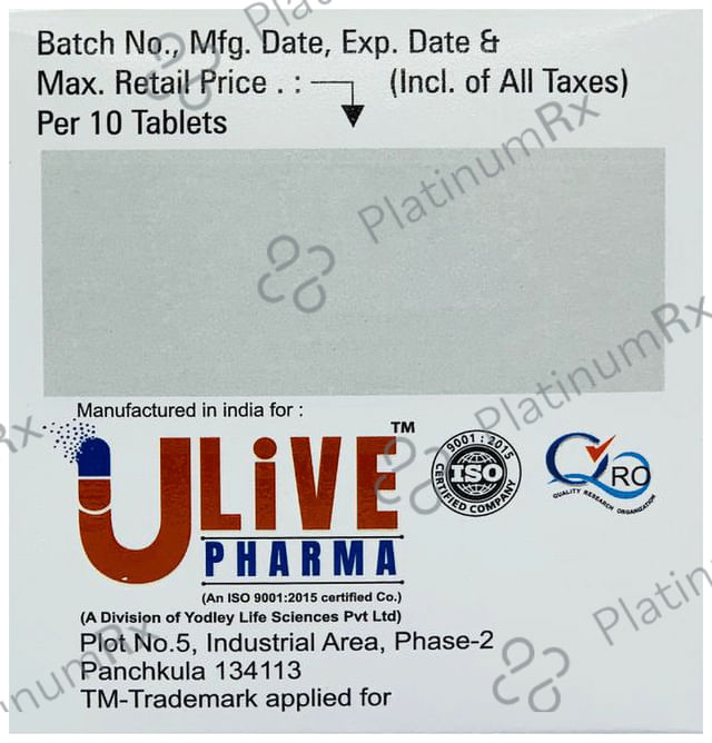 Acelive SP 100/325/15mg Tablet 10s Ulive Pharma