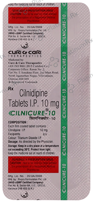 Clinicure 10mg Tablet