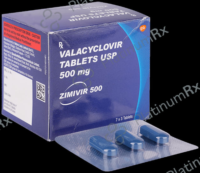 Zimivir 500mg Tablet 3s