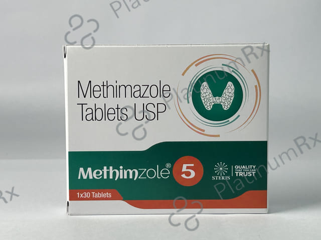 Methimzole 5mg Tablet 30s