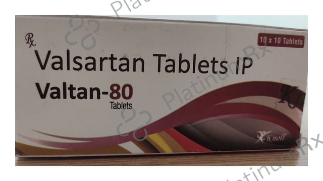 Valtan 80mg Tablet 10s