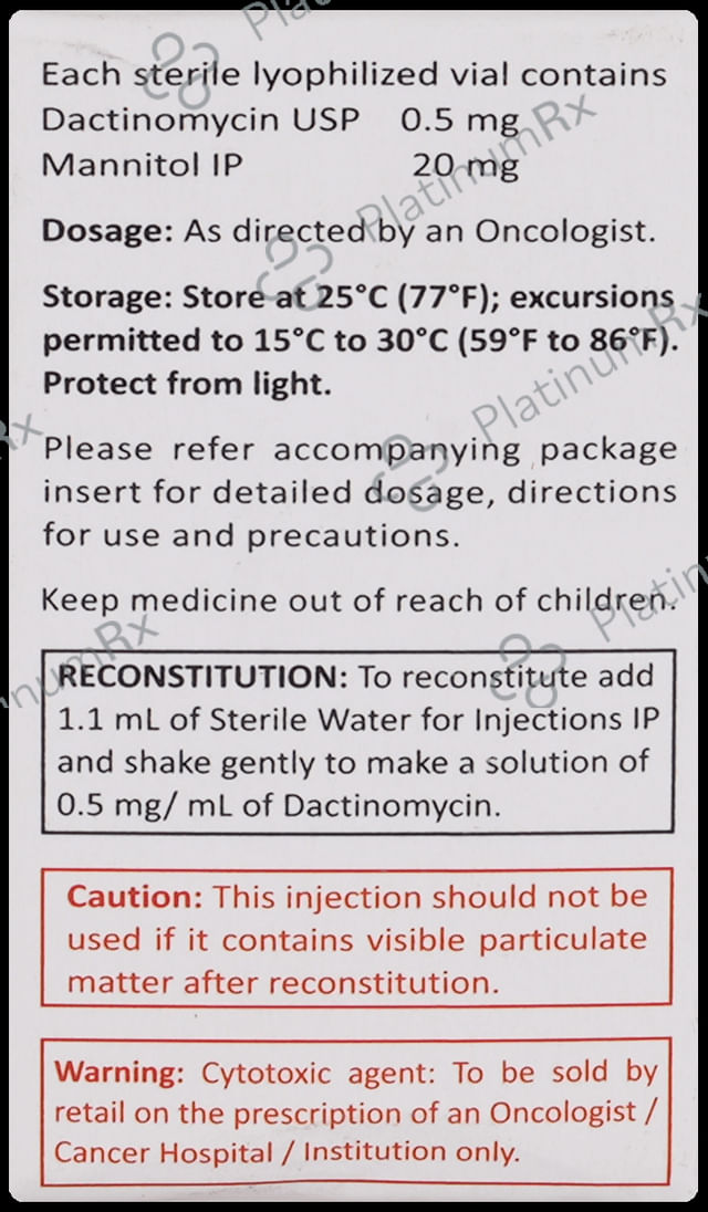Dacilon 0.5mg Injection