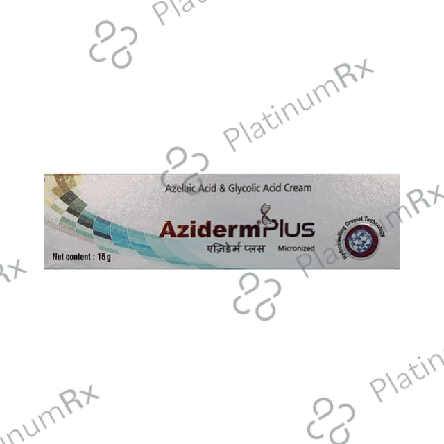 Aziderm Plus Cream 15gm