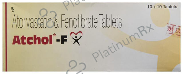 Atchol F 10/160mg Tablet 10s