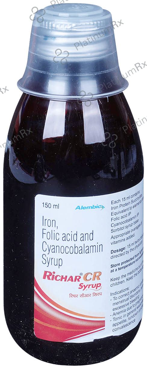 Richar CR 30mg/550mcg Syrup 150ml