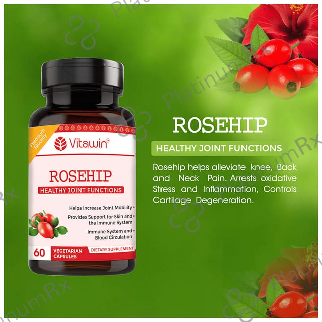 Vitawin Rosehip Vegetarian Capsule