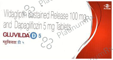 Gluvilda D 5/100mg Tablet SR 10s