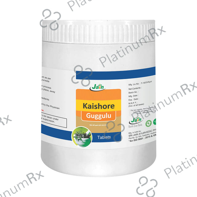 Jain Kaishore Guggulu Tablet 1000 tablets