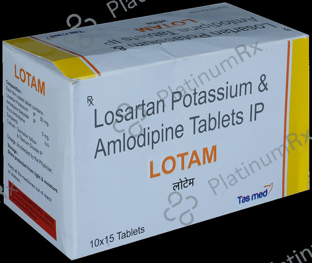 Lotam 5/50mg Tablet 15s