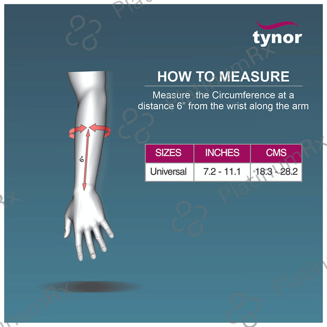 Tynor E 46 ROM Elbow Brace Universal Right