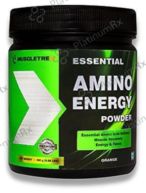 Muscletrex Essential Amino Energy Orange Powder 0.66lb