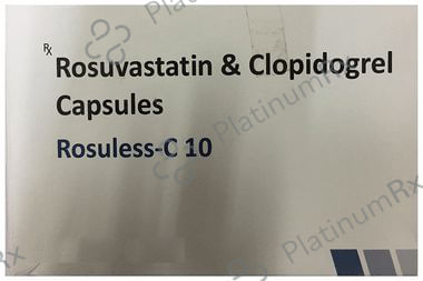 Rosuless C 10/75mg Capsule 10s