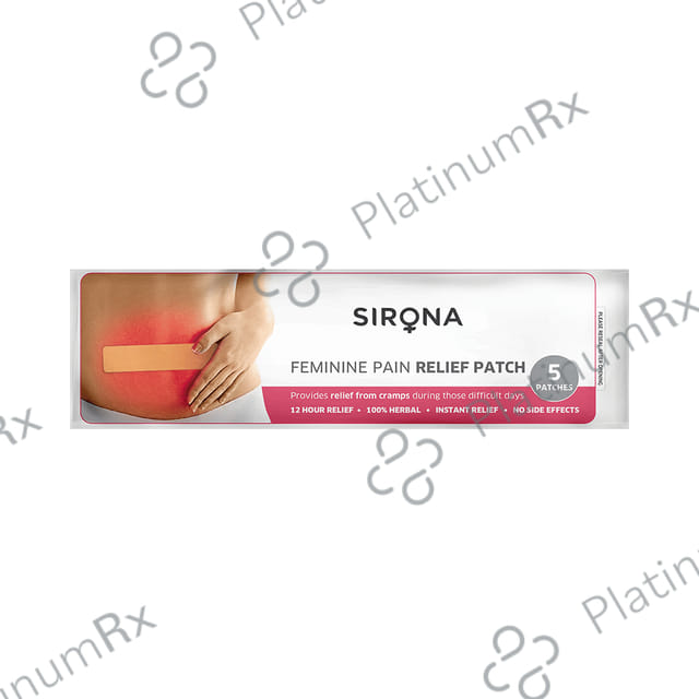 Sirona Feminine Pain Relief Patch