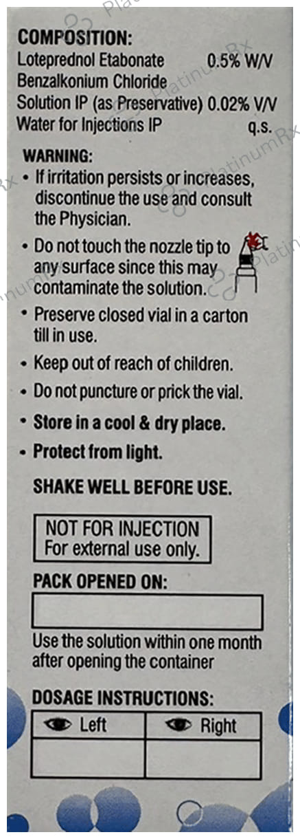 Lotefort 0.5% Eye Drop