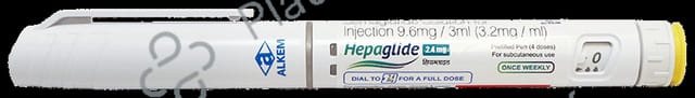 Hepaglide 2.4mg Pen Injection 3ml