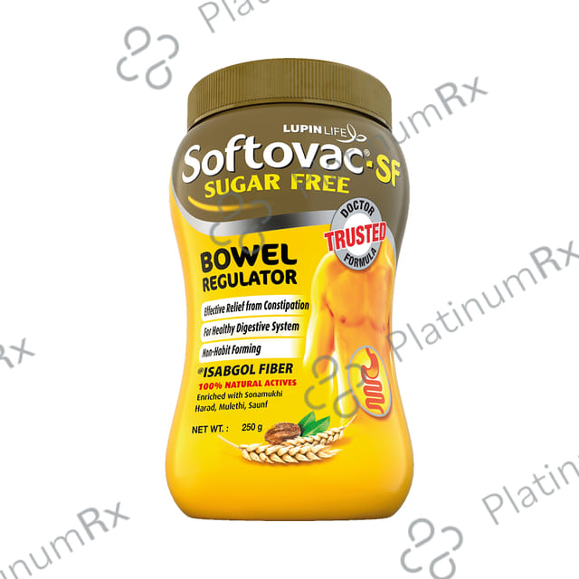 Softovac SF Bowel Regulator Eases Constipation Powder 250gm
