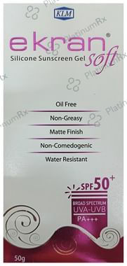 Ekran Silicone Soft SPF 50 Sunscreen Gel 50gm