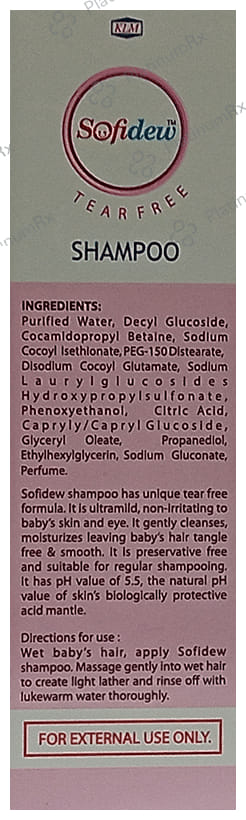 Sofidew Baby Shampoo 100ml