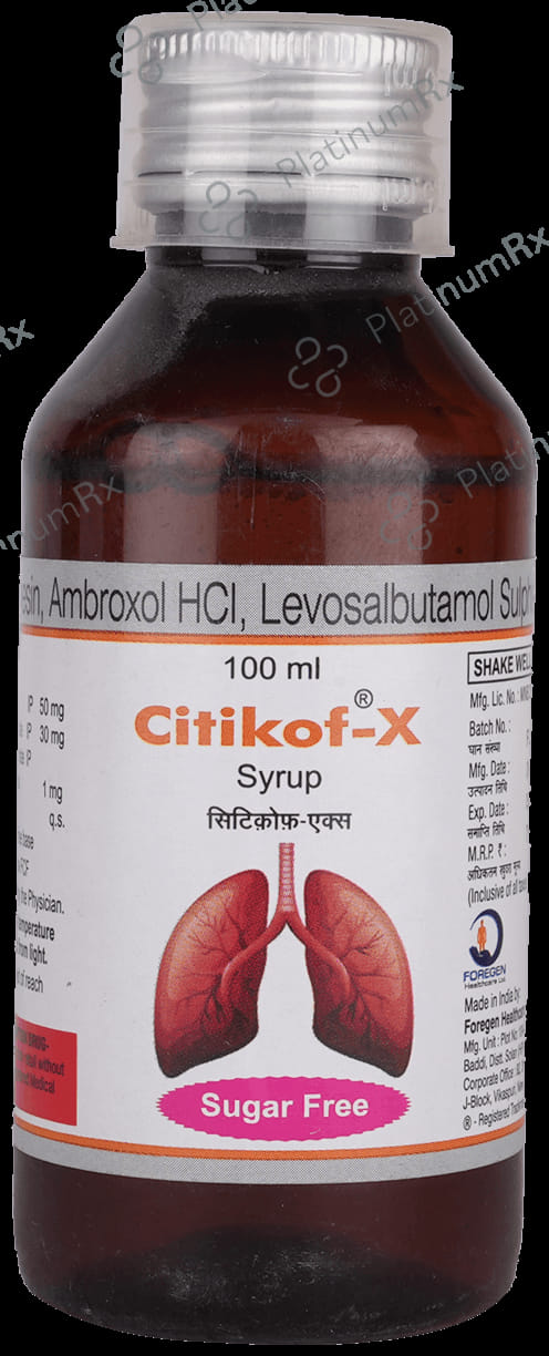 Citikof X Syrup 100ml