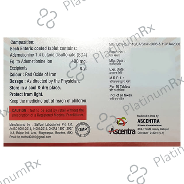 Adefresh 400mg Tablet 10s