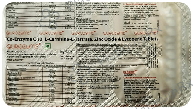 Qurozyme Tablet 10s