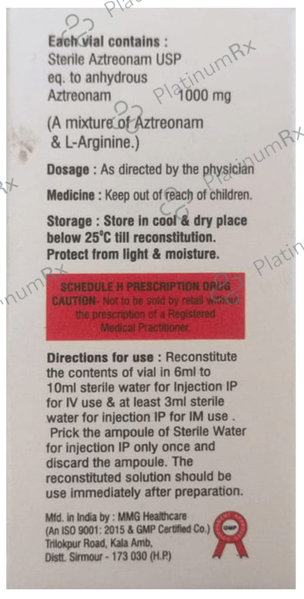 Azeneg 1000mg Injection 1s