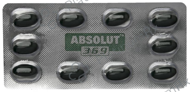 Absolut 3.6.9 Capsule 10s