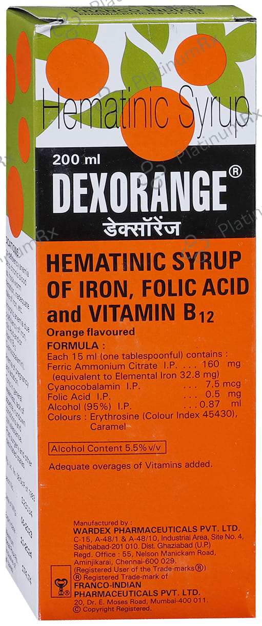 Dexorange Syrup 200ml