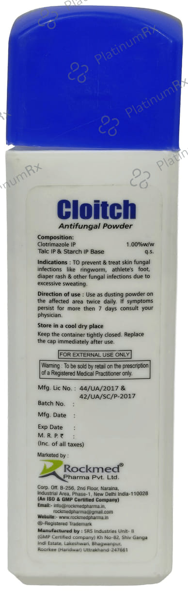 Cloitch 1% Dusting Powder 100gm