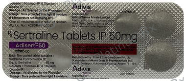 Adisert 50gm Tablet 10s