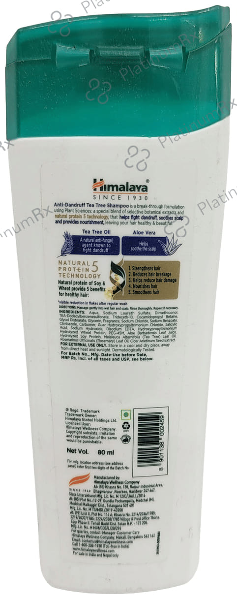Himalaya Anti-Dandruff Shampoo Tea Tree
